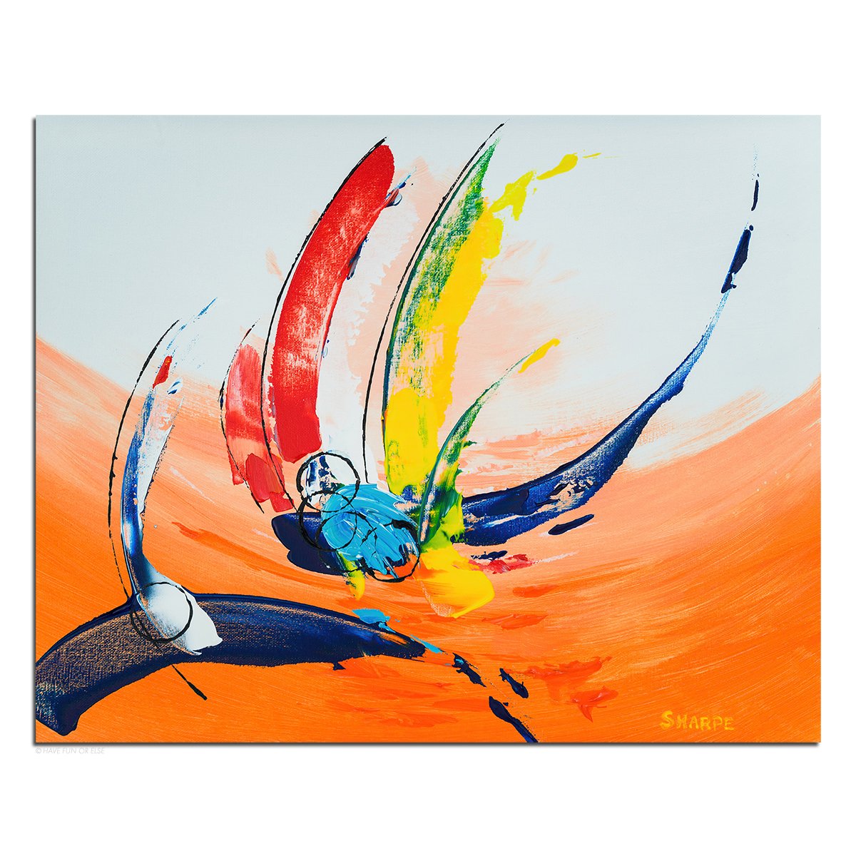 Across - Art Print