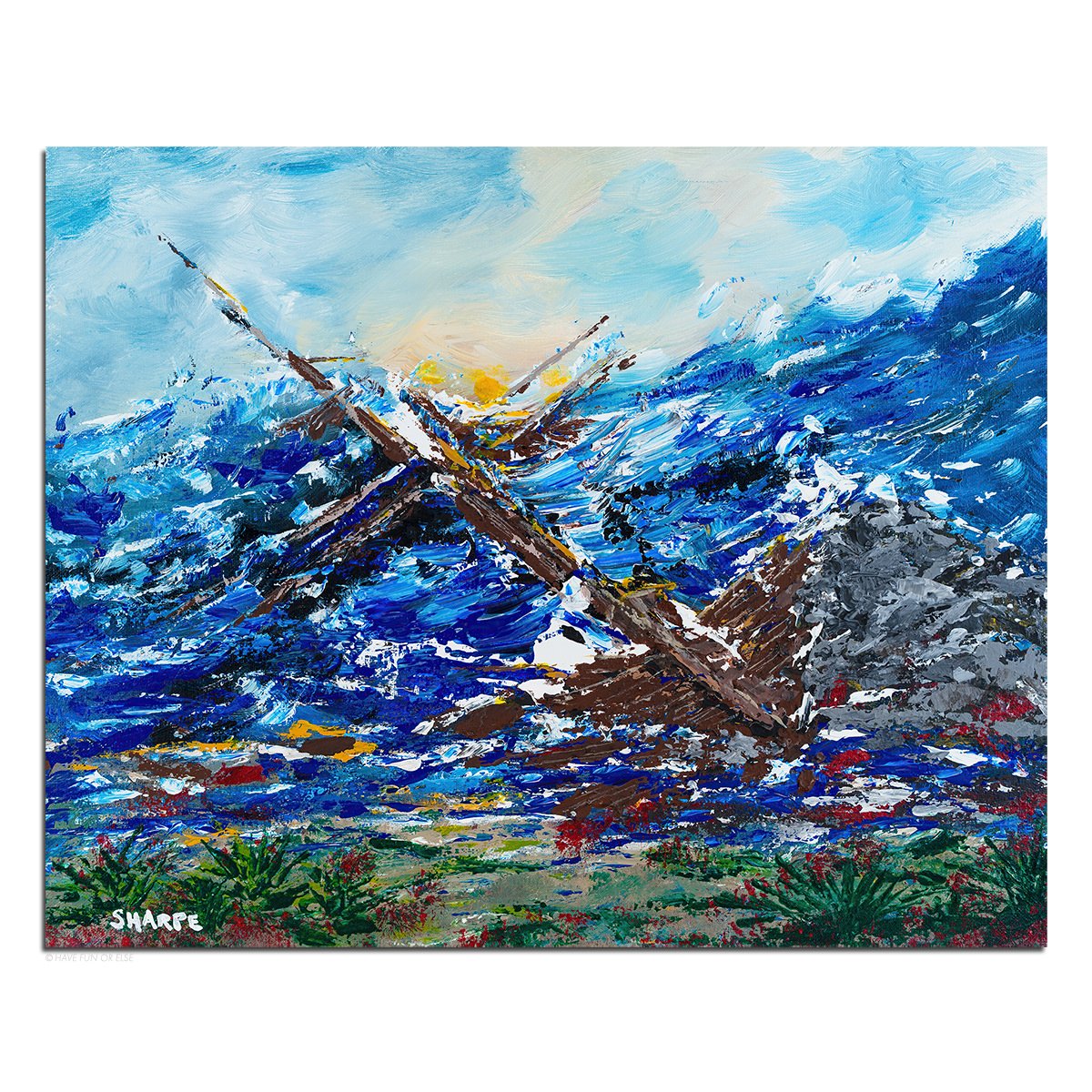 Land Ho - Art Print