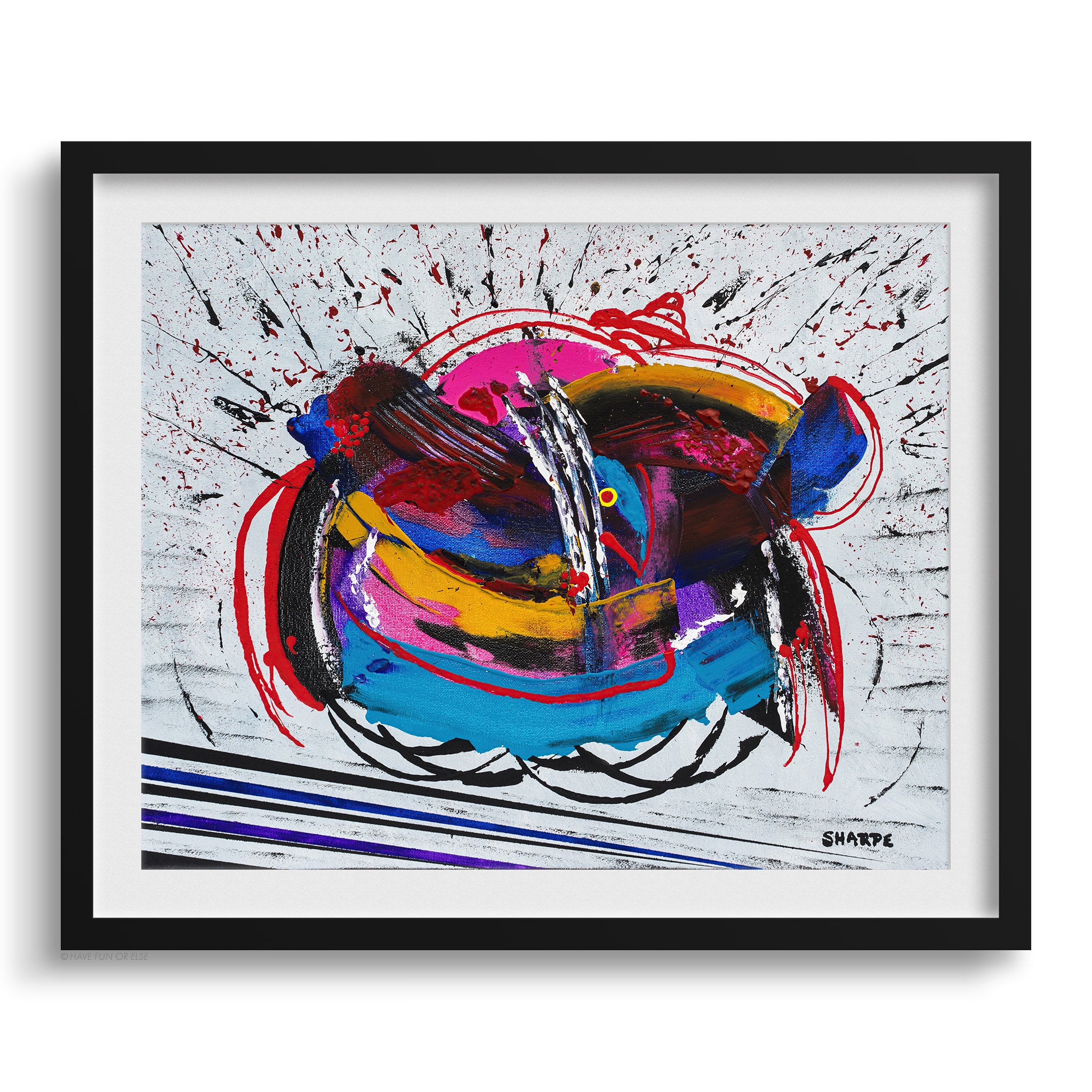 Bird Bath - Art Print