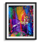 Doug Sharpe Spectrum Abstract Art Print Black Frame