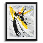 Doug Sharpe Tuxedo Abstract Art Print Black Frame