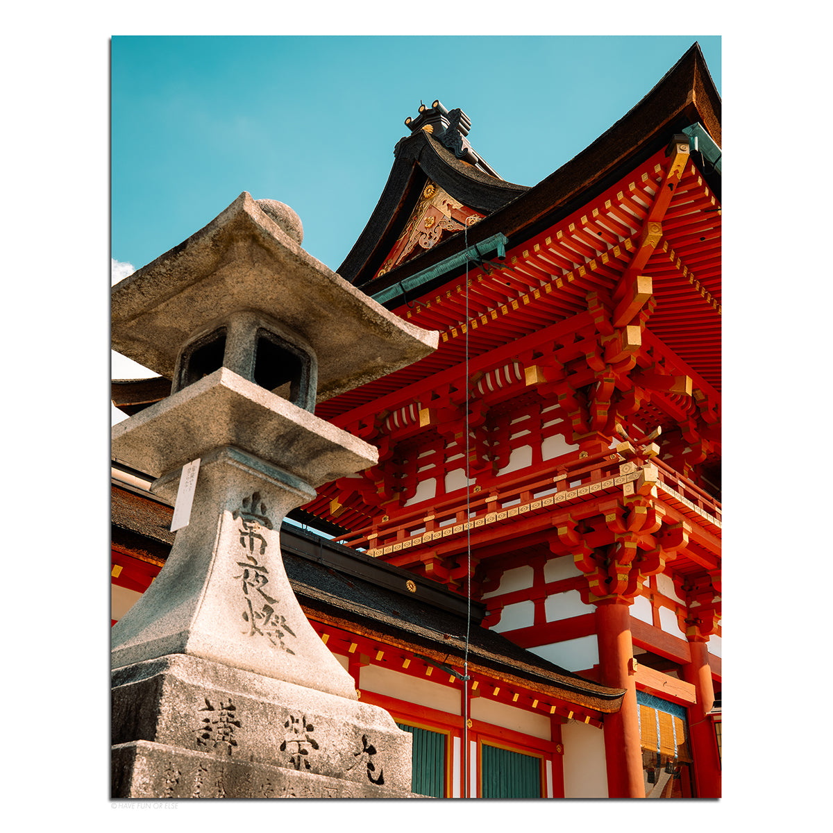 Fushimi's Facade - Photography Print