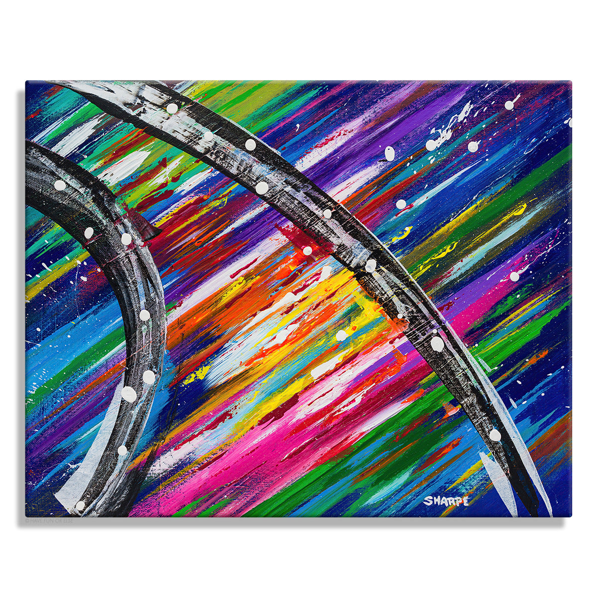 Rainbow Road - Original Painting