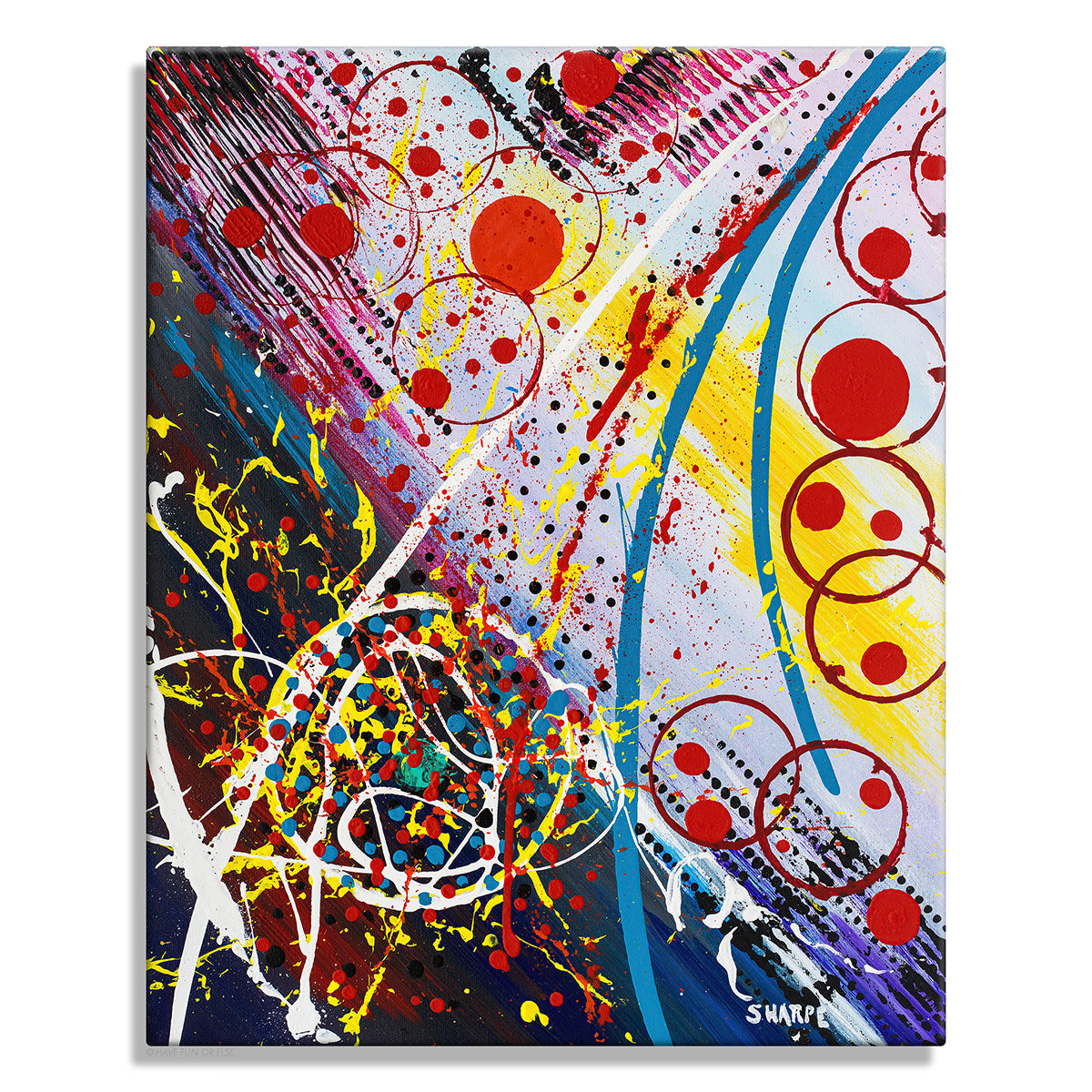 Redline - Original Painting