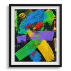 Robert Sharpe Father And Son Abstract Art Print Black Frame