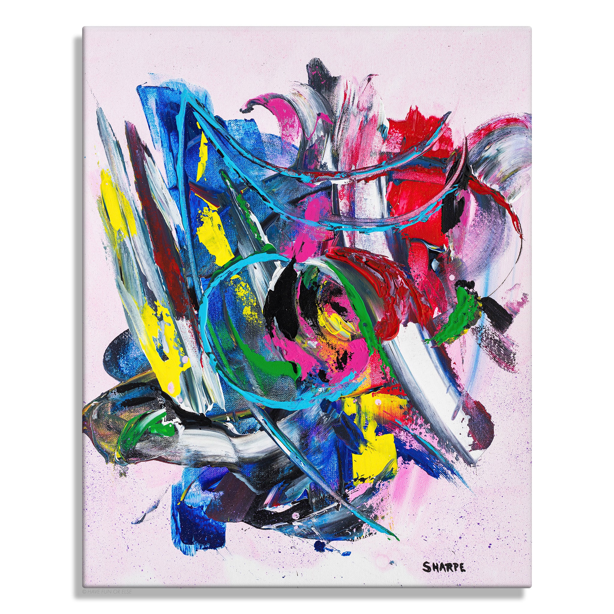 Trapeze - Original Painting
