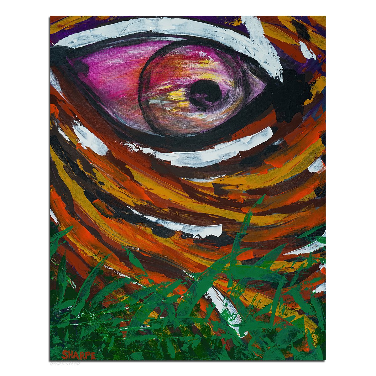 Eye Of The Tiger - Art Print