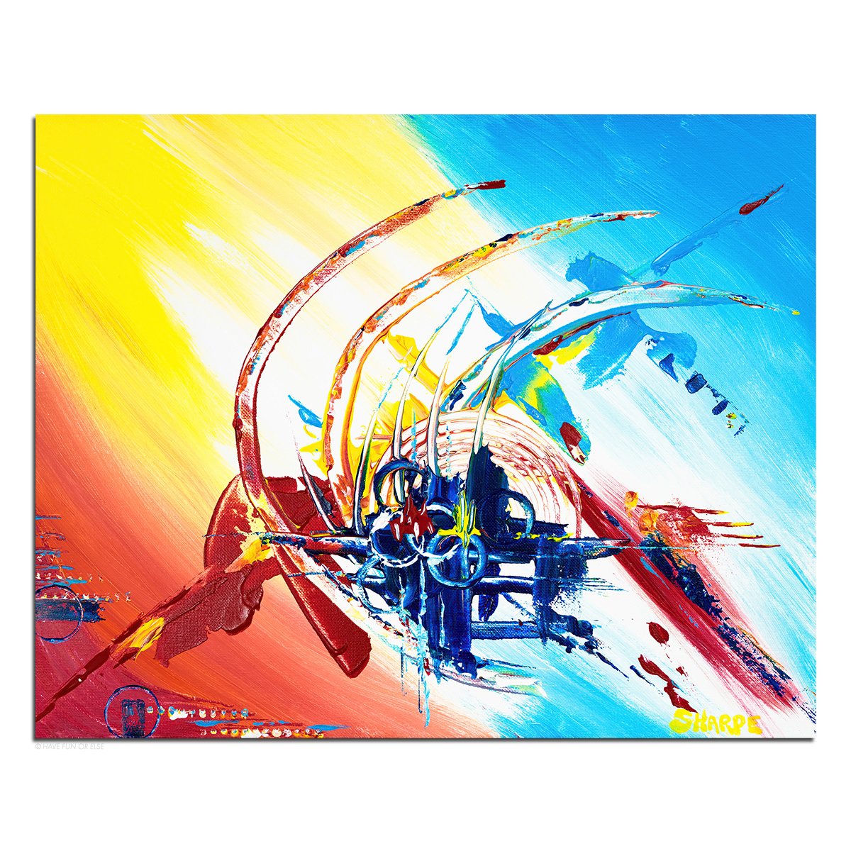 Jet Target - Art Print
